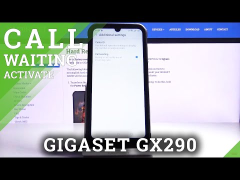 How to Activate Call Waiting Feature in Gigaset GX290 – Switch On/Off Call Waiting