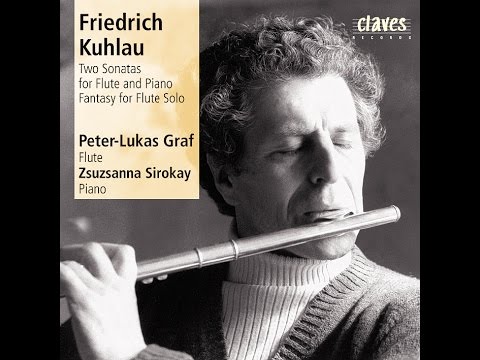 Classical Flute, Peter-Lukas Graf - Fantasy in D Major for Flute Solo / Friedrich Kuhlau