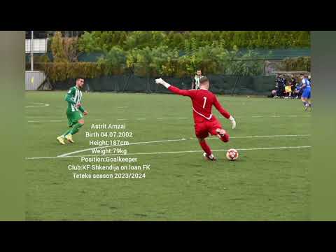 Astrit Amzai highlights (season 23/24 loan FK Teteks)