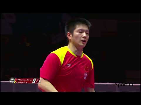 Fan Zhendong vs Koki Niwa [ China Open 2018 ]