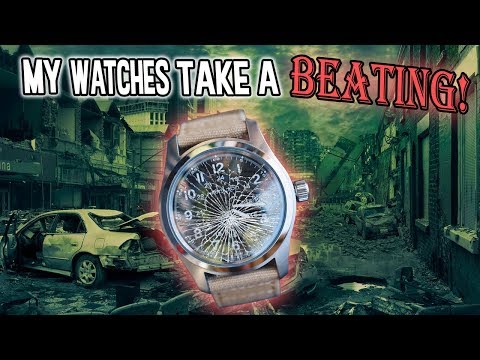 My Watches Take A Beating!  (My 3 Beater Watches)