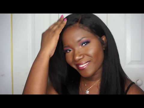 24inch Kinky Straight Full Lace Human Hair Wigs