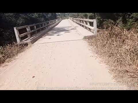 EDTP 2  PUENTE VEHICULAR VILLA SAN PEDRO MUNICIPIO SAN ANDRES DPTO BENI TOPOGRAFIA