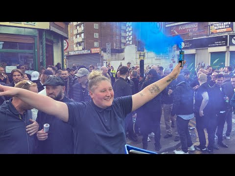 Tottenham fans @ North London Derby 12.05.22