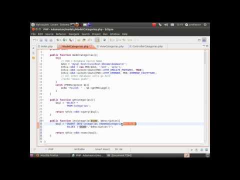 07.08- PHP/BD - INSERT - Model