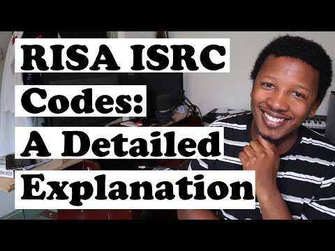 RISA ISRC Code - A Detailed ISRC Explanation