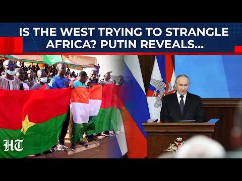 Russia Accuses West Of Sabotaging Africa As Burkina Faso, Mali, Niger Align With Moscow | Putin | EU