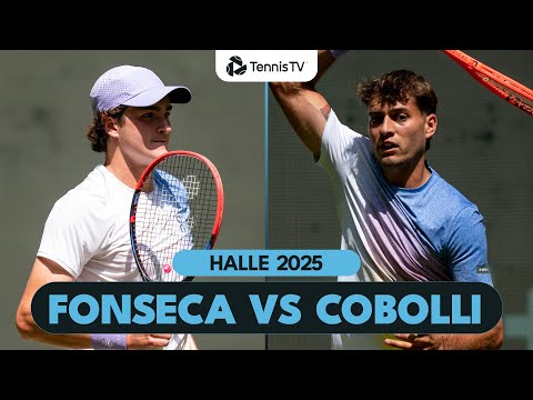 Joao Fonseca vs Flavio Cobolli Battle Right To The End! | Halle 2025 Highlights