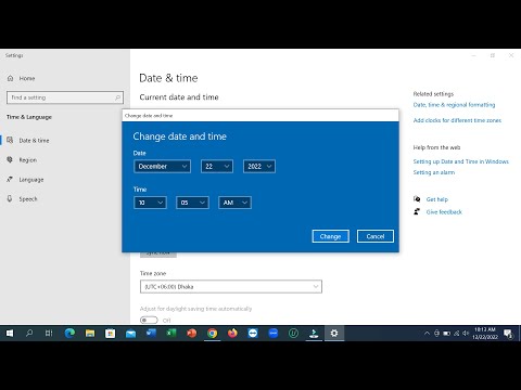 How To Change Date & Time in Laptop