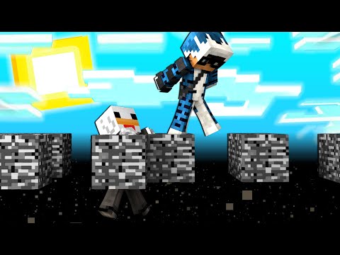 MINECRAFT PARKOUR MA I BLOCCHI SI DISTRUGGONO SOTTO DI NOI - ITA