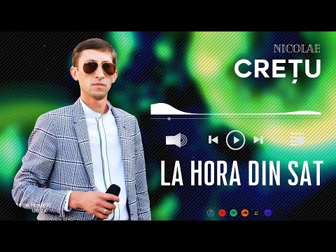 Nicolae Crețu - LA HORA DIN SAT 🎹🎼 Muzica Moldoveneasca de Petrecere 2025