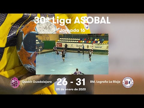 Liga Sacyr ASOBAL J16: Quabit Guadalajara - BM. Logroño La Rioja 26-31