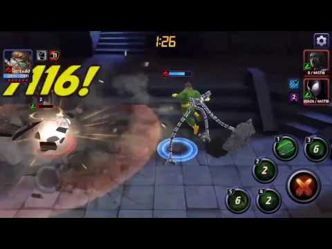 {Marvel Future Fight} 2.8.5 Update - Dr. Octopus Review ? Shadowland Floor 1 Solo Clear.