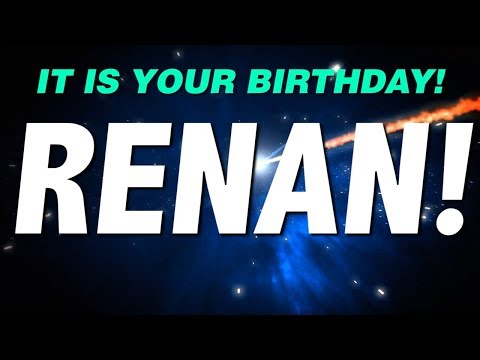 HAPPY BIRTHDAY RENAN! This is your gift.