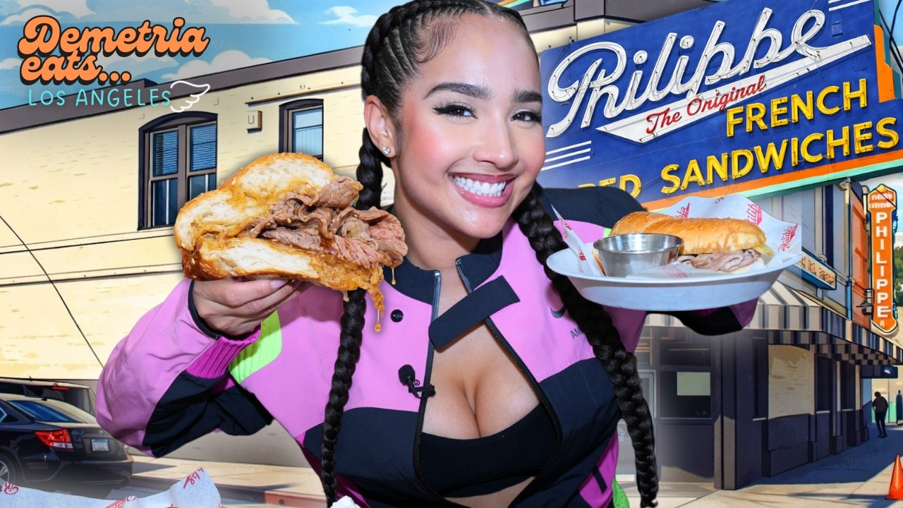 I Tried LA’s 118-Year-Old Restaurant| Philippe's (Review) | Demetria Eats