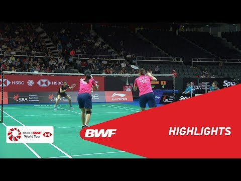 Singapore Open 2018 | Badminton WD - QF - Highlights | BWF 2018