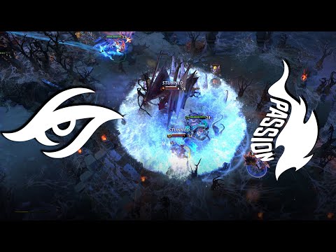 NEW PUPPEY TEAM (TEAM SECRET) vs PASSION UA - 26k MEGACREEPS COMEBACK - CCT Season 2 Series 6 Dota 2