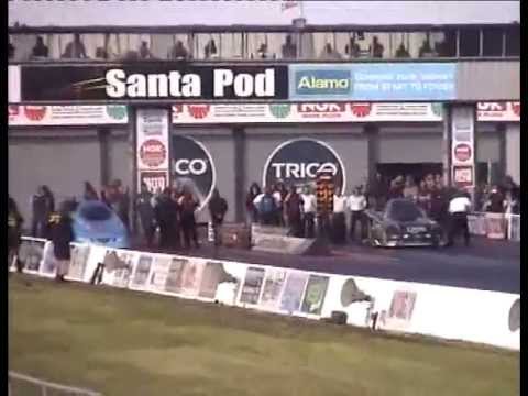 Santa Pod Main Event 2013 - European Fuel Funny Car Final