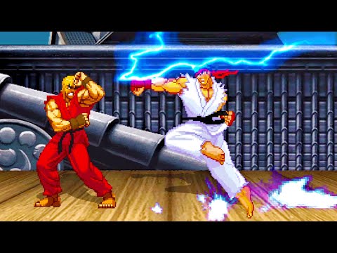SHIN KEN vs SHIN RYU Ultimate HIGH LEVEL INSANE EPIC FIGHT!