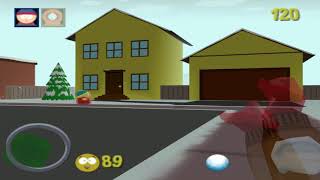 Throwing Snowballs at Eric Cartman - South Park N64