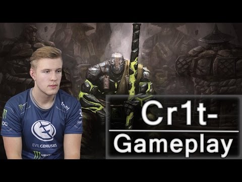 EG.Cr1t- Earth Spirit Gameplay - Evil Geniuses