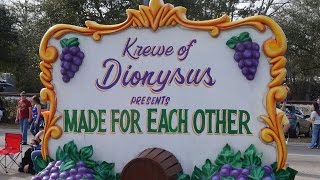 preview picture of video 'Krewe of Dionysus Mardi Gras 2015 Slidell, LA'