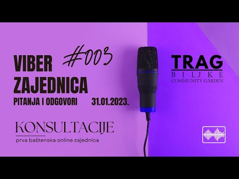 PITANJA I ODGOVORI #003 - TRAG BILJKE ZAJEDNICA