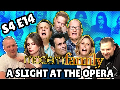 British Guys HILARIOUS Modern Family Reaction | Season 4 Episode 14 (A Slight at the Opera)