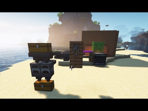 Minecraft 1.18 Infinite fuel automatic super smelter building tutorial