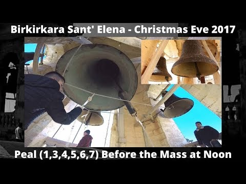 Mota Qabel il-Quddiesa ta' 12:00pm (2017) - Birkirkara Sant' Elena - Milied - 5/6 Qniepen 🔔
