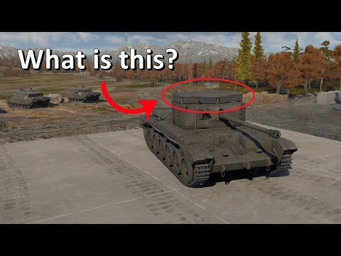 What's the thing on the top of the Avenger tank?