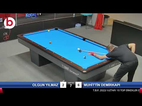 OLGUN YILMAZ & MUHİTTİN  DEMİRKAPI Bilardo Maçı - 