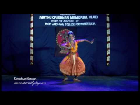 Fusion Jathiswaram by Kameshweri Ganesan - Sridevi Nrithyalaya - Bharathanatyam Dance