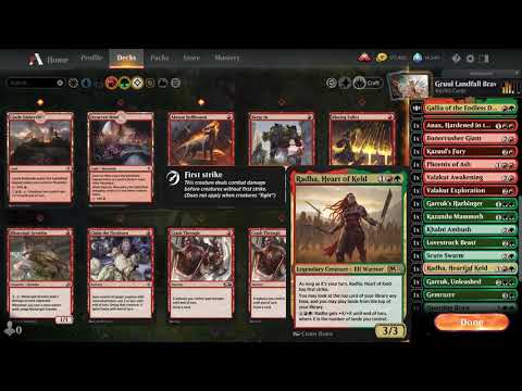 FNM@Home 6.11: Brawl Round 1: Gallia Gruul Landfall vs Rielle Izzet Midrange + My Deck Overview