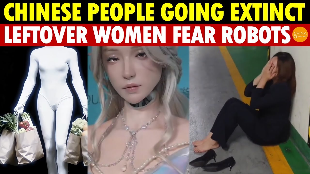 Chinese People Going Extinct? Xpeng Launches Female Robot, Leftover Women Panic as Men Choose Bots