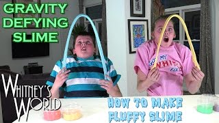How to Make Fluffy Slime | Gravity Defying Slime