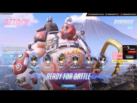 [Rank: 4500 SR] CompLexity Harbleu | Junkrat, Roadhog | Hanamura Pro Gameplay