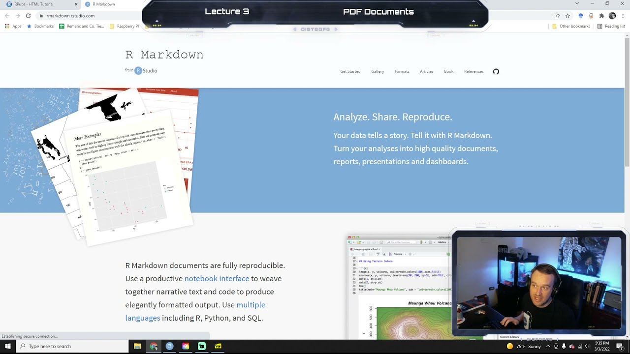Intro to R Markdown - PDFs - VDB Computational Biology