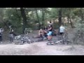 Горный велосипед байк экстрим спорт трасса трамплин Запорожье Август 2013 