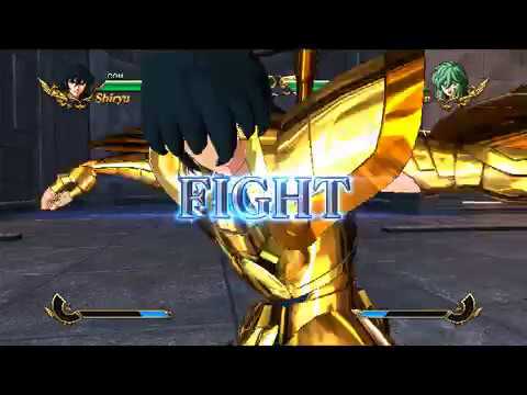 Libra Shiryu (Gold Cloth) vs Virgo Shun (Gold Cloth)