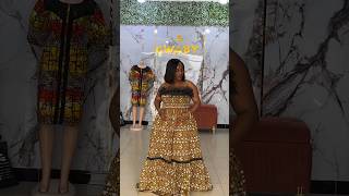 Kitenge Wrap Max Dress For Plus size ladies #zamakalefashion #fashion #afrifashion #satisfashionug