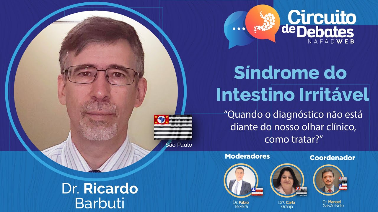 Síndrome do intestino irritável - Dr Ricardo Barbuti