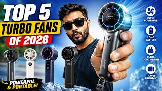 Top 5 Best Handheld Turbo Fans of 2026 | Powerful Portable Cooling Fans Tested