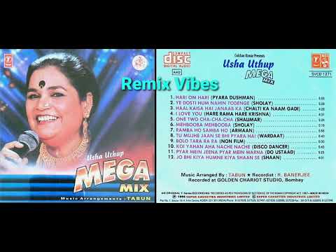 Tu Mujhe Jaan Se Bhi Pyara Hai [Wardaat] Usha Uthup Mega Mix [Tabun]