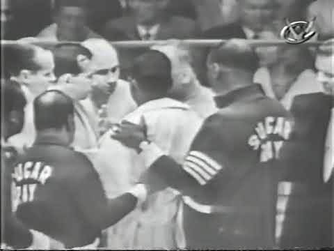 Gene Fullmer - Sugar Ray Robinson IV - March 4, 1961 - Full Fight