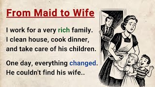 Learn English through Stories Level 3 ⭐ From Maid to Wife - Graded Reader | English Audio Podcast