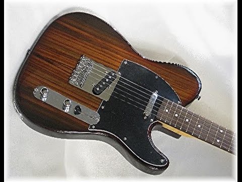 2015 Dillion Rosewood Tele DRT-69 A ROSIE Guitar Review By Scott Grove