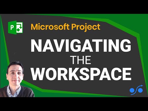 MS Project: Navigating the Workspace of Microsoft Project