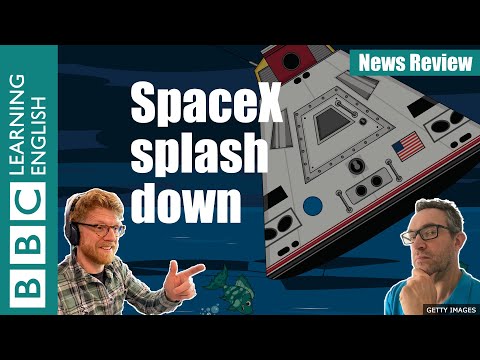 SpaceX濺落的水花 - 新聞評論 (SpaceX splash down - News Review)