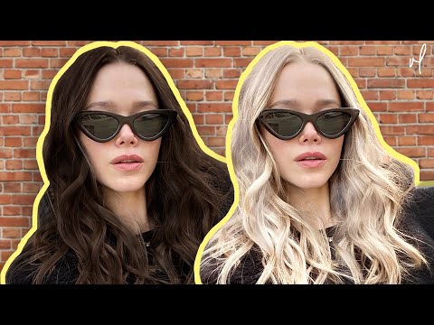 ブロンドとブルネットどっちがいい？| 髪の毛の変化 (Better as a BLONDE or BRUNETTE? | Hair Transformation)